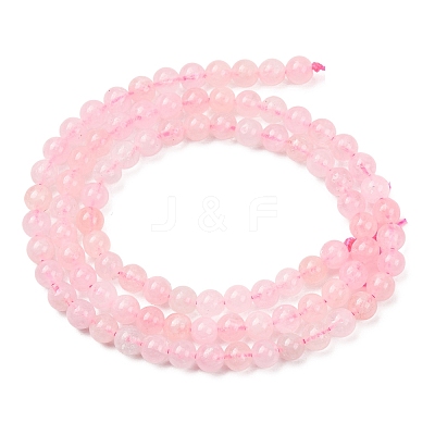 Natural Morganite Beads Strands G-F602-12-4mm-1