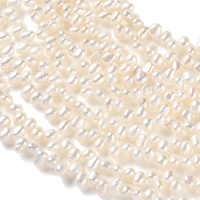 Natural Cultured Freshwater Pearl Beads Strands PA-CBABE82-02C-1