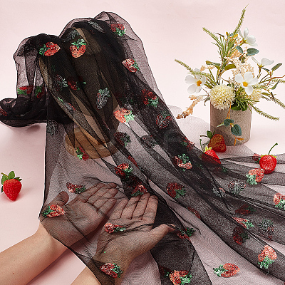 Polyester Lase Fabric DIY-WH0661-13A-1