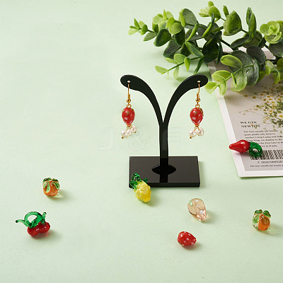 54pcs 9 style Handmade Lampwork Beads LAMP-PJ0001-01-1