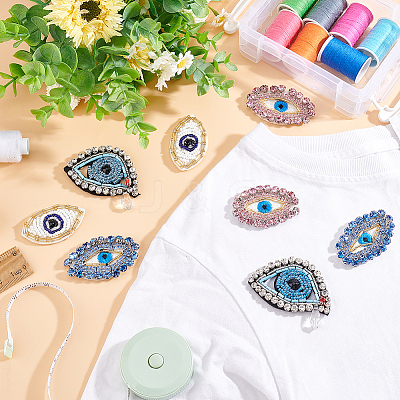 8Pcs 4 Style Handmade Ornament Accessories DIY-FG0003-58-1