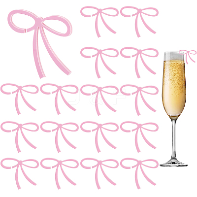 30Pcs Opaque Acrylic Wine Glass Cabochon OACR-GA0001-27A-1