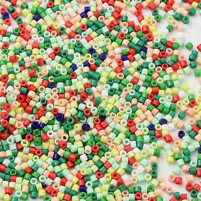 Baking Paint Glass Seed Beads SEED-S042-05B-51-1
