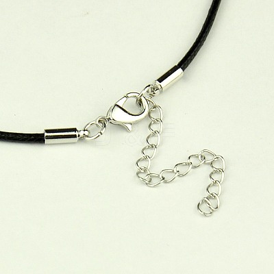 Waxed Cotton Cord Necklace Making X-NJEW-A279-2.0mm-01-1
