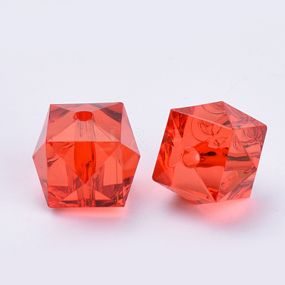 Transparent Acrylic Beads TACR-Q259-12mm-V12-1