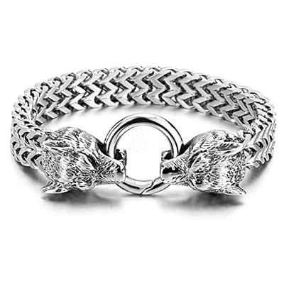 Mesh Chain Bracelet for Men WG50399-01-1