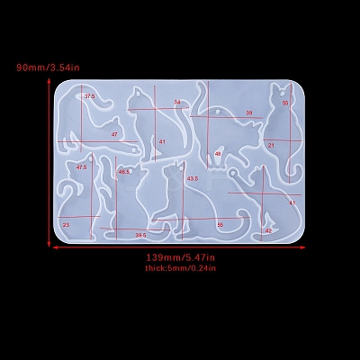 Earrings Pendants DIY Silicone Mold PW-WG31236-03-1