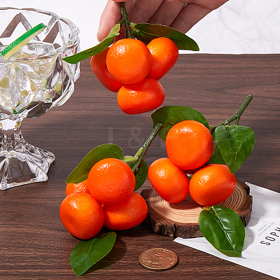 3Pcs 3 Styles Foam Artificial Fruit Model DJEW-CN0001-31-1