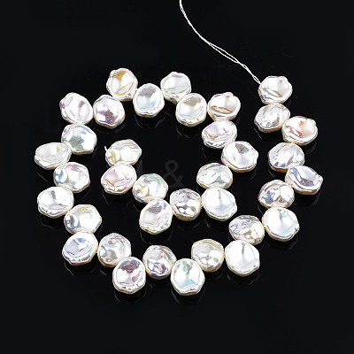 ABS Plastic Imitation Pearl Beads Strands KY-N015-12-A04-1