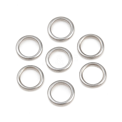 304 Stainless Steel Closed Jump Rings STAS-G393-06P-08-1