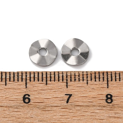 Non-Tarnish 304 Stainless Steel Wavy Spacer Beads STAS-H216-65P-1