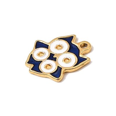 304 Stainless Steel Enamel Pendants SA-CBA8660-05G-1