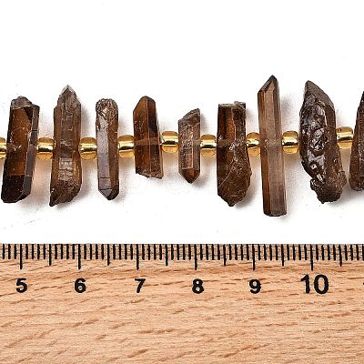 Natural Quartz Crystal Beads Strands G-F800-C17-1