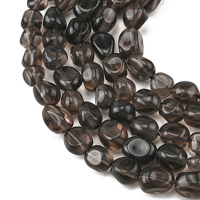 Natural Ice Obsidian Beads Strands G-P623-A01-01-1