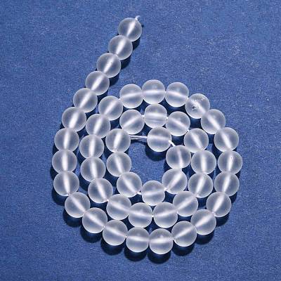 Quartz Crystal Beads Strands X-G497-8mm-1