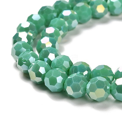 Opaque Glass Beads Stands EGLA-A035-P8mm-B13-1