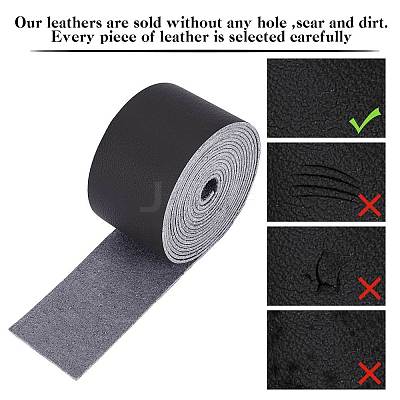 Flat Microfiber Imitation Leather Cord LC-WH0006-07C-02-1