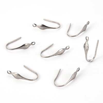 Tarnish Resistant 316 Stainless Steel Stud Earring Hooks STAS-Q239-015-1