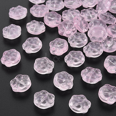 Transparent Baking Paint Glass Beads LS-GLAA-S190-021-A03-1