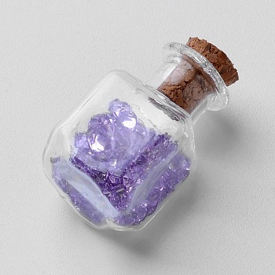 Glass Bottles AJEW-D037-09-1