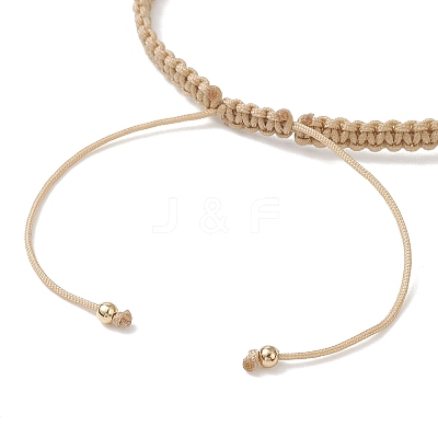 3Pcs Natural Cultured Freshwater Pearl & Brass & 304 Stainless Steel Beads Braided Bead Bracelets for Women BJEW-JB13108-1
