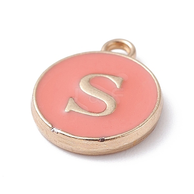 (Defective Closeout Sale Border damaged) Golden Plated Alloy Enamel Charms ENAM-XCP0001-20S-1