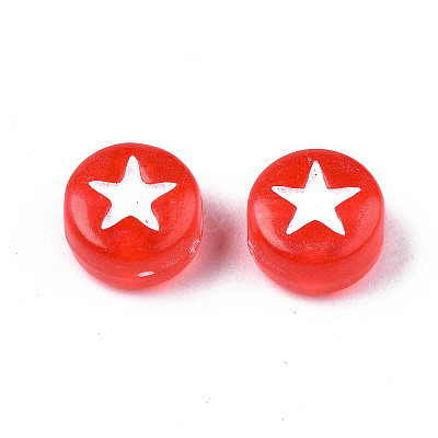 Transparent Acrylic Beads X-TACR-S135-029-1