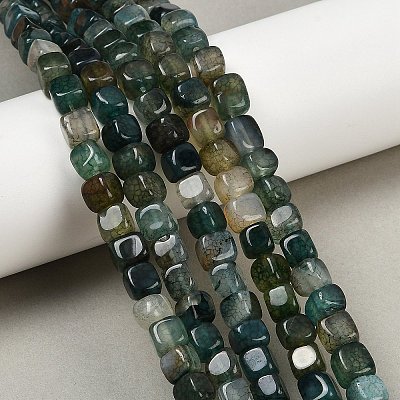 Natural Agate Beads Strands G-E469-01E-1