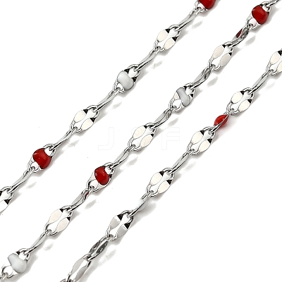 304 Stainless Steel Dapped Chains CHS-H036-01P-12-1