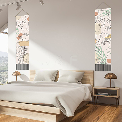 Polyester Wall Hanging Tapestry AJEW-WH0399-032-1