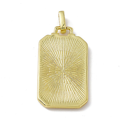 Alloy Enamel Pendants ENAM-D042-01D-1