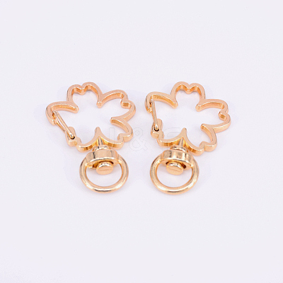 Iron Swivel Lobster Clasps KS-TAC0003-09KCG-1
