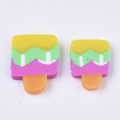 Handmade Polymer Clay Cabochons CLAY-R087-05-1