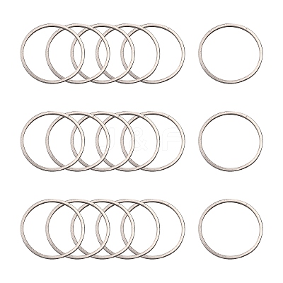 Non-Tarnish 304 Stainless Steel Linking Ring STAS-S079-12C-A-1