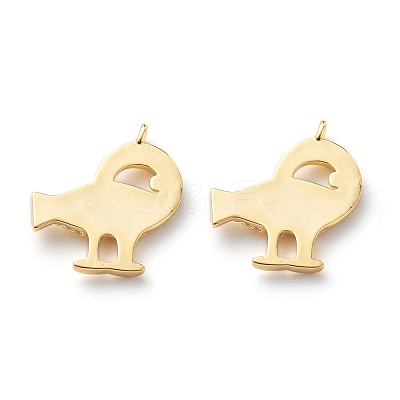 Brass Pendants KK-J278-16G-1