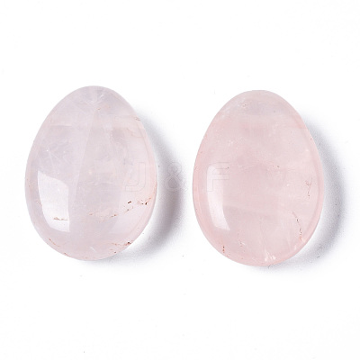 Natural Rose Quartz Pendants G-N0326-74L-1