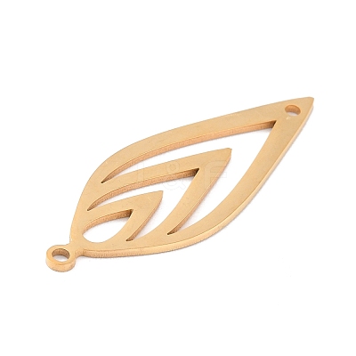 Ion Plating(IP) 201 Stainless Steel Connector Charms STAS-K003-12G-1