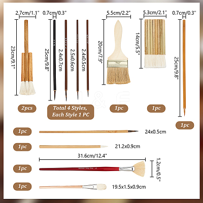 Ceramic Glaze Brush TOOL-PH0001-76-1