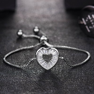 Eco-Friendly Electroplate Brass Slider Bracelets BJEW-EE0006-03P-1