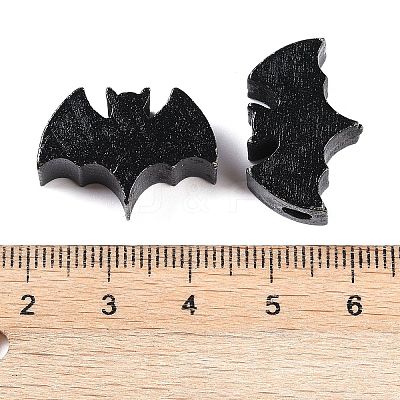 Halloween wood beads WOOD-S064-01C-1