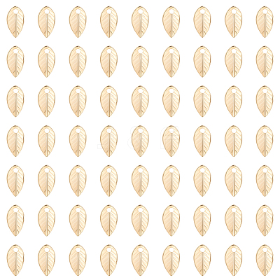 72Pcs Brass Charms KK-LP0001-38-1