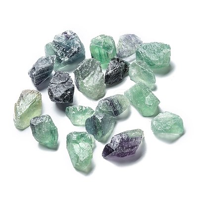 Rough Raw Natural Fluorite Beads LS-G-F704-04-1