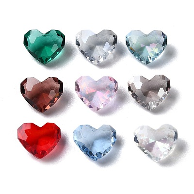 Transparent Glass Rhinestone Cabochons RGLA-B003-02A-1