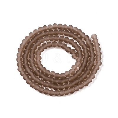 Transparent Glass Beads Strands EGLA-A044-T2mm-MD16-1