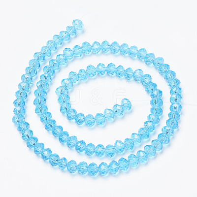 Glass Beads Strands X-EGLA-A034-T6mm-D08-1