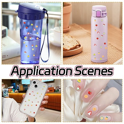 12G Handmade Polymer Clay Nail Art Decoration CLAY-YW0002-18-1