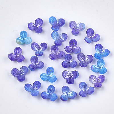 Cellulose Acetate(Resin) Bead Caps KK-S161-04F-1