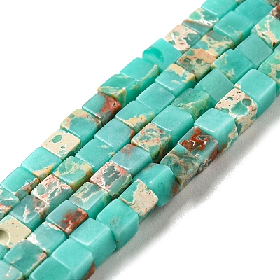 Synthetic Imperial Jasper Beads Strands G-C129-A13-01-1