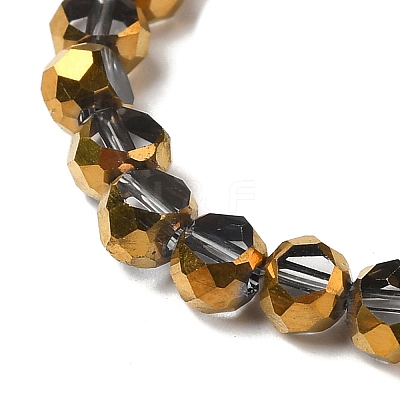 Electroplate Glass Beads Strands EGLA-P061-01B-02-1