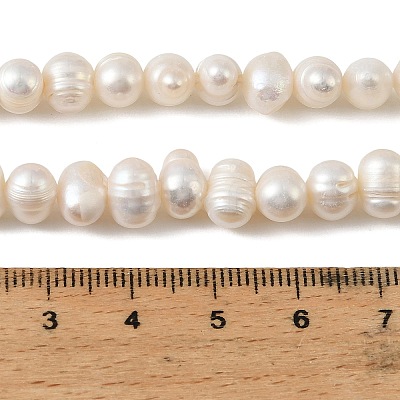 Natural Cultured Freshwater Pearl Beads Strands PEAR-L034-16A-1